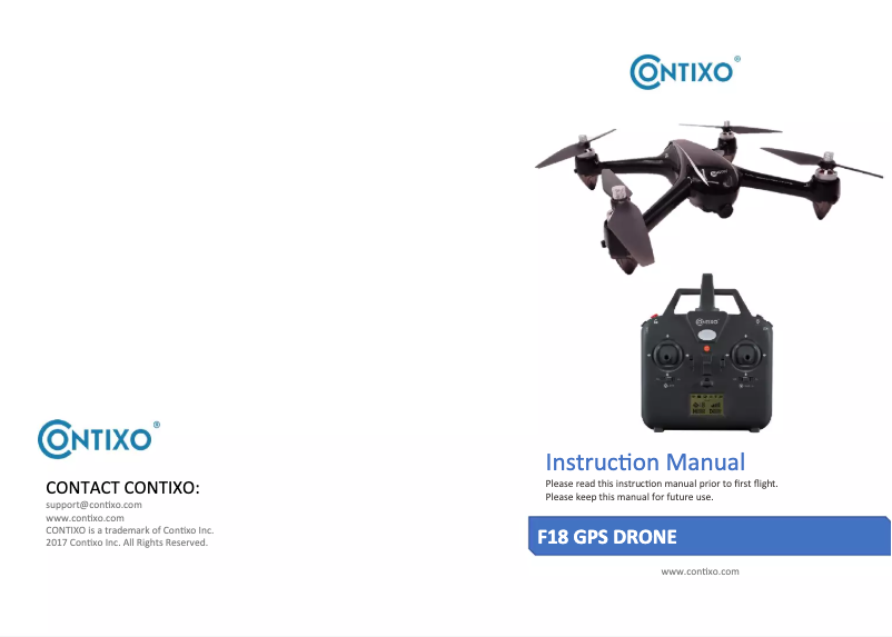 Page n°1 - Manuel utilisateur Contixo F18