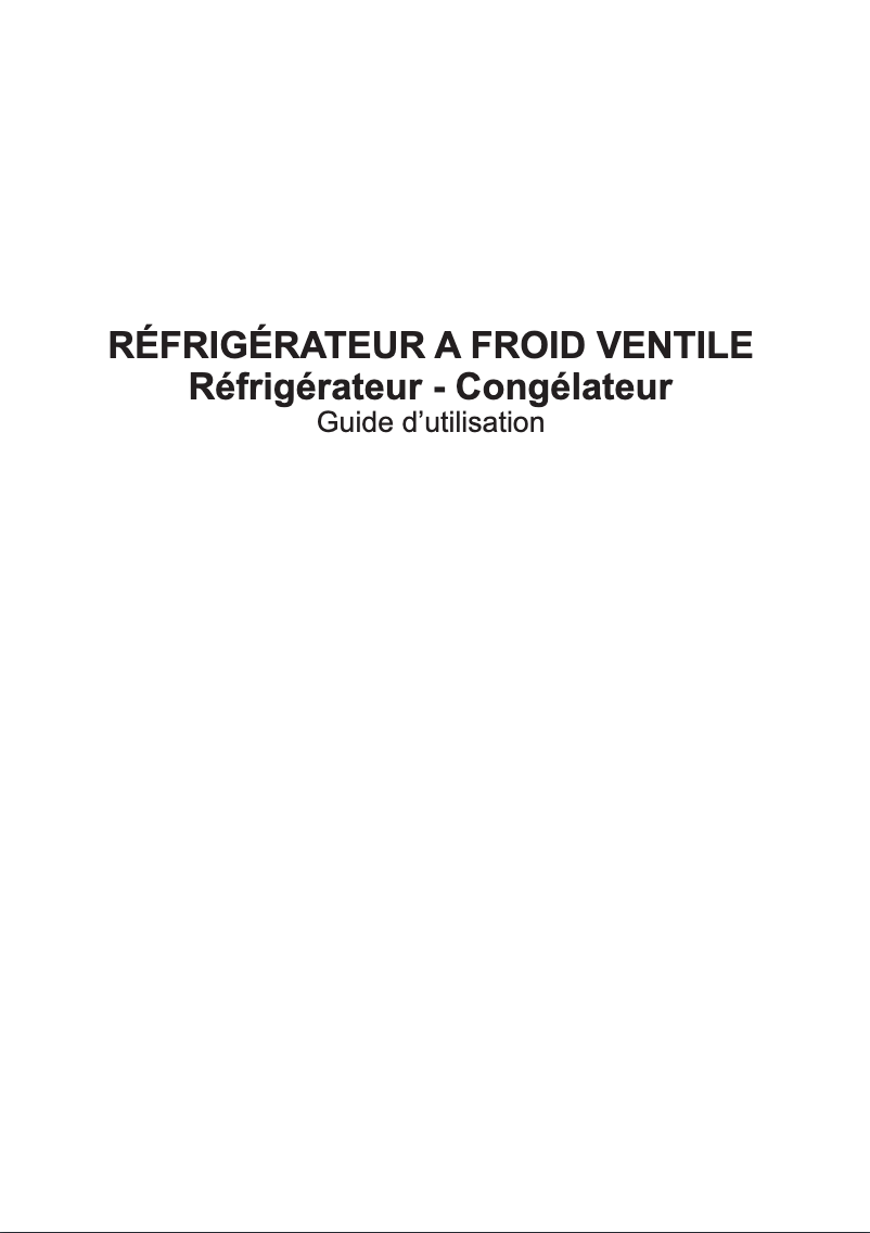 Page n°1 - Manuel utilisateur AVEA ARD640T