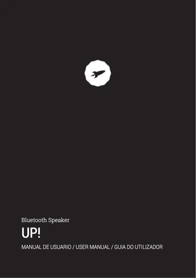 Image de la première page du manuel de l'appareil Up!