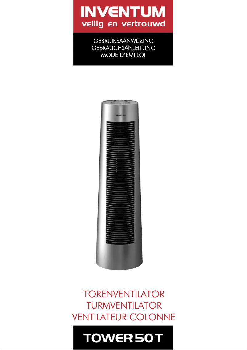 Page 1 de la notice Manuel utilisateur Inventum Tower 50T