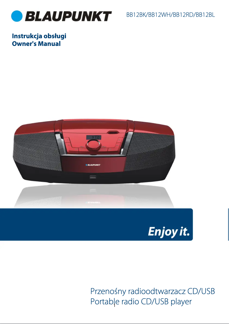 Image de la première page du manuel de l'appareil BB12