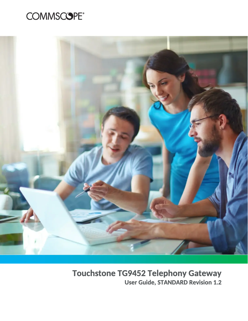 Page 1 de la notice Manuel utilisateur Arris SURFboard TG9452