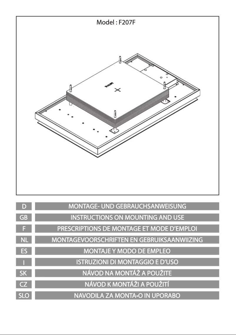 Page 1 de la notice Manuel utilisateur Airforce F207F
