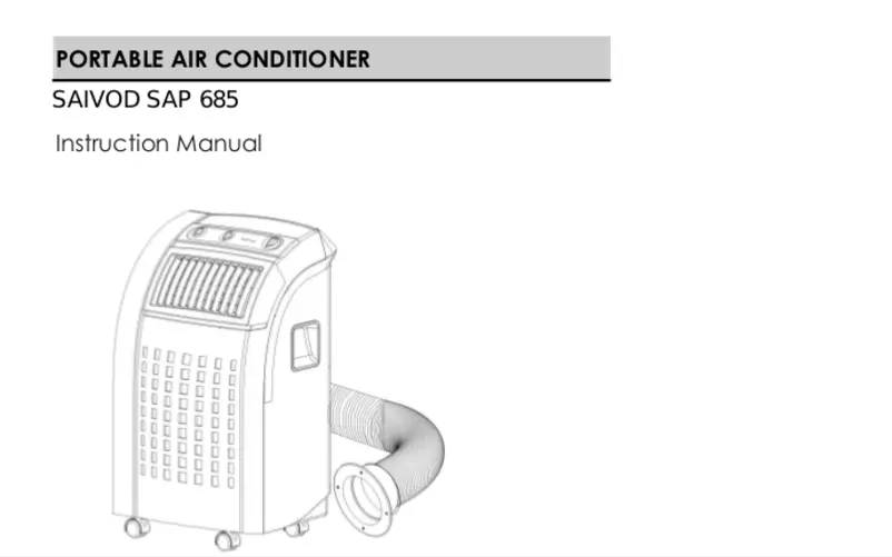 Image de la première page du manuel de l'appareil SAP 685