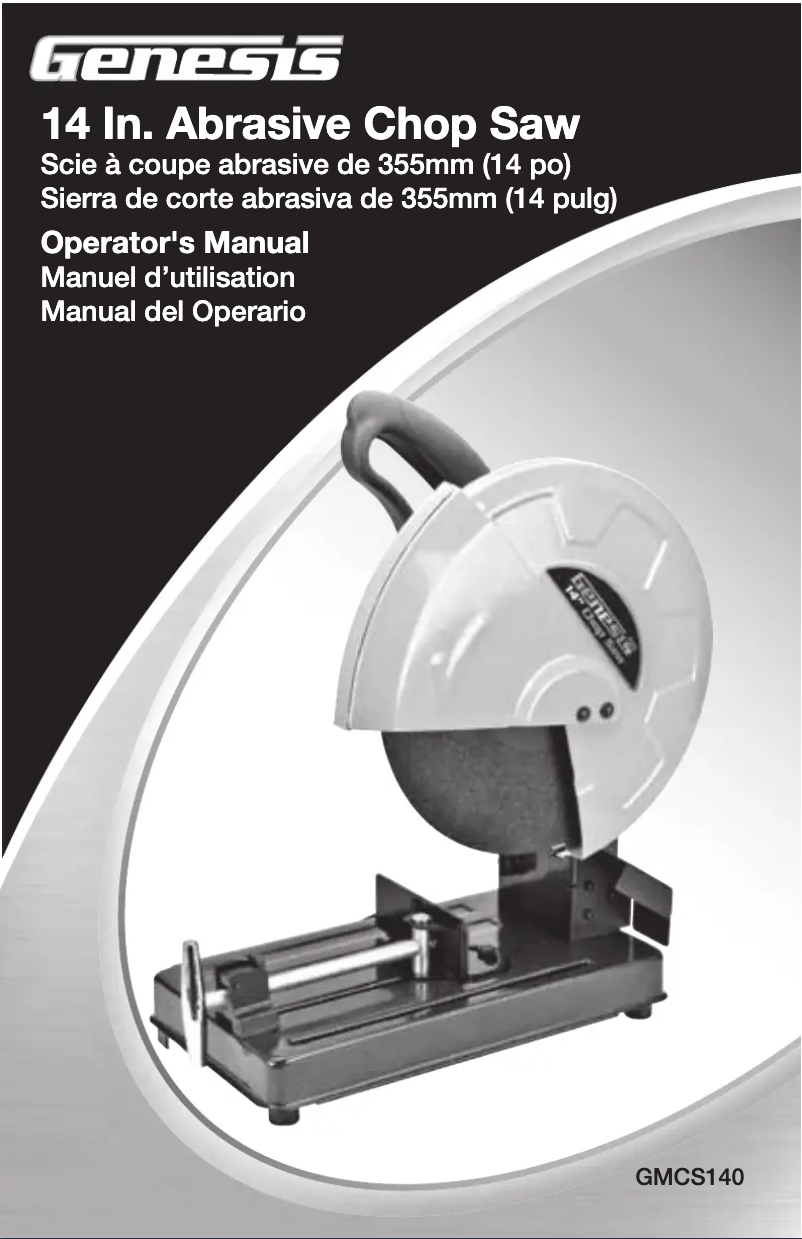 Imagen de la primera página del manual del dispositivo GMCS140