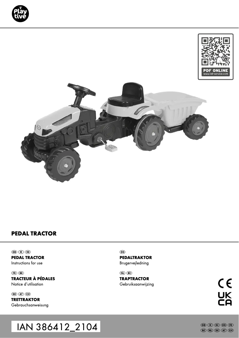 Imagen de la primera página del manual del dispositivo IAN 386412