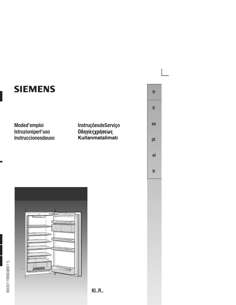 Page 1 de la notice Manuel utilisateur Siemens KI24RA50FF