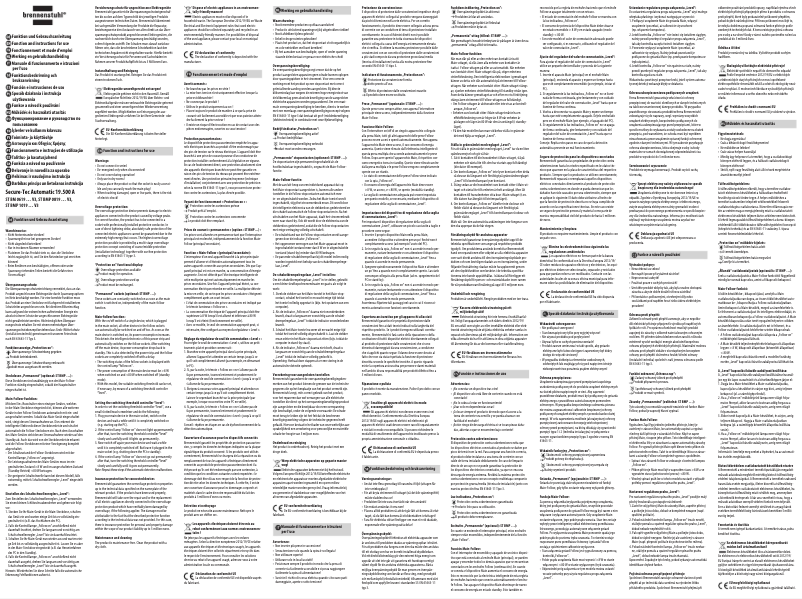 Page 1 de la notice Manuel utilisateur Brennenstuhl BN-1159490966