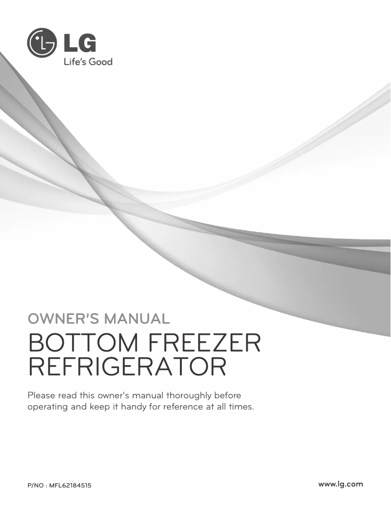 Página 1 del manual Manual de usuario LG GR-L218CSL