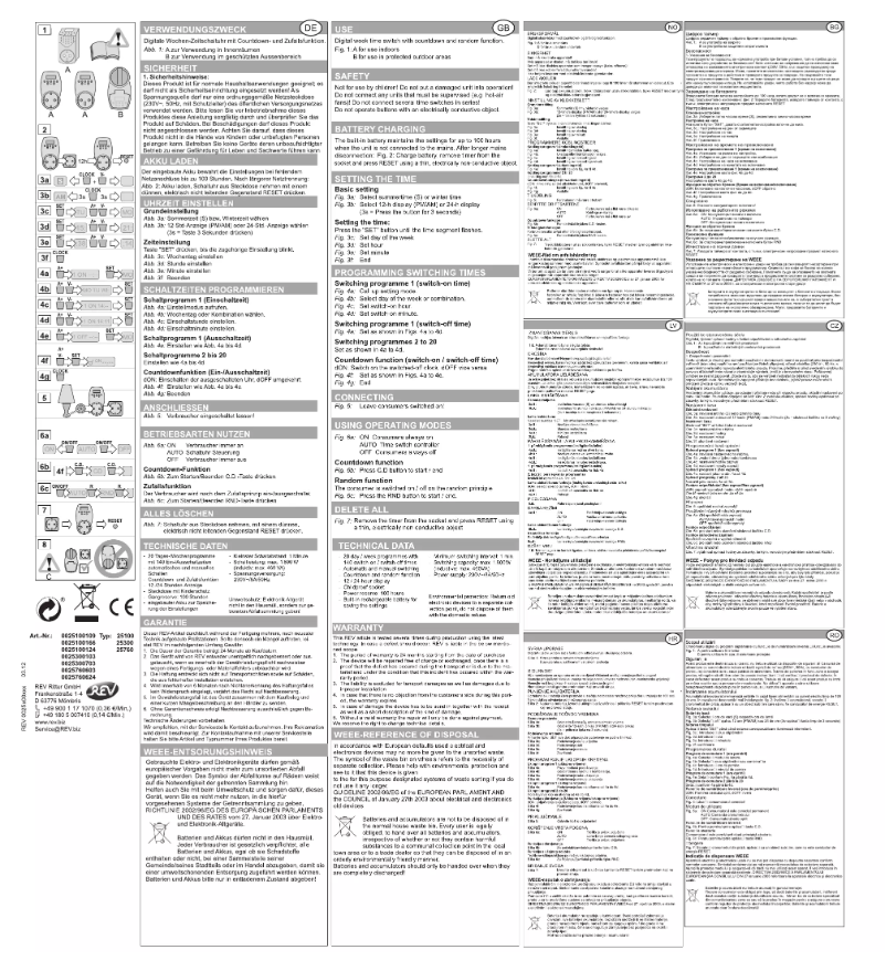 Image de la première page du manuel de l'appareil 0025300103