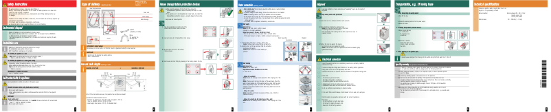 Page 1 de la notice Guide d'installation Siemens WM16S890EU