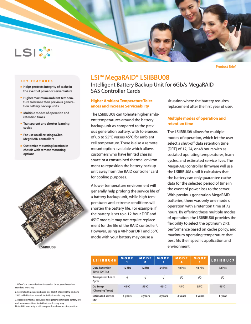 Page 1 de la notice Manuel utilisateur Carat BBU-MODULE-04