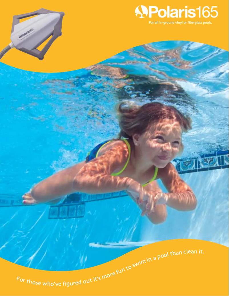 Image de la première page du manuel de l'appareil Vac-Sweep 165