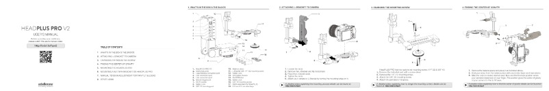 Page n°1 - Manuel utilisateur Edelkrone HeadPLUS PRO v2