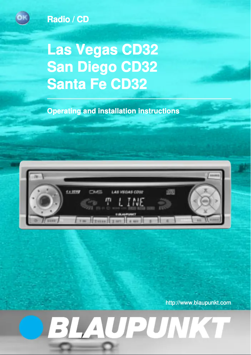 Página 1 del manual Manual de usuario Blaupunkt Santa FE CD32