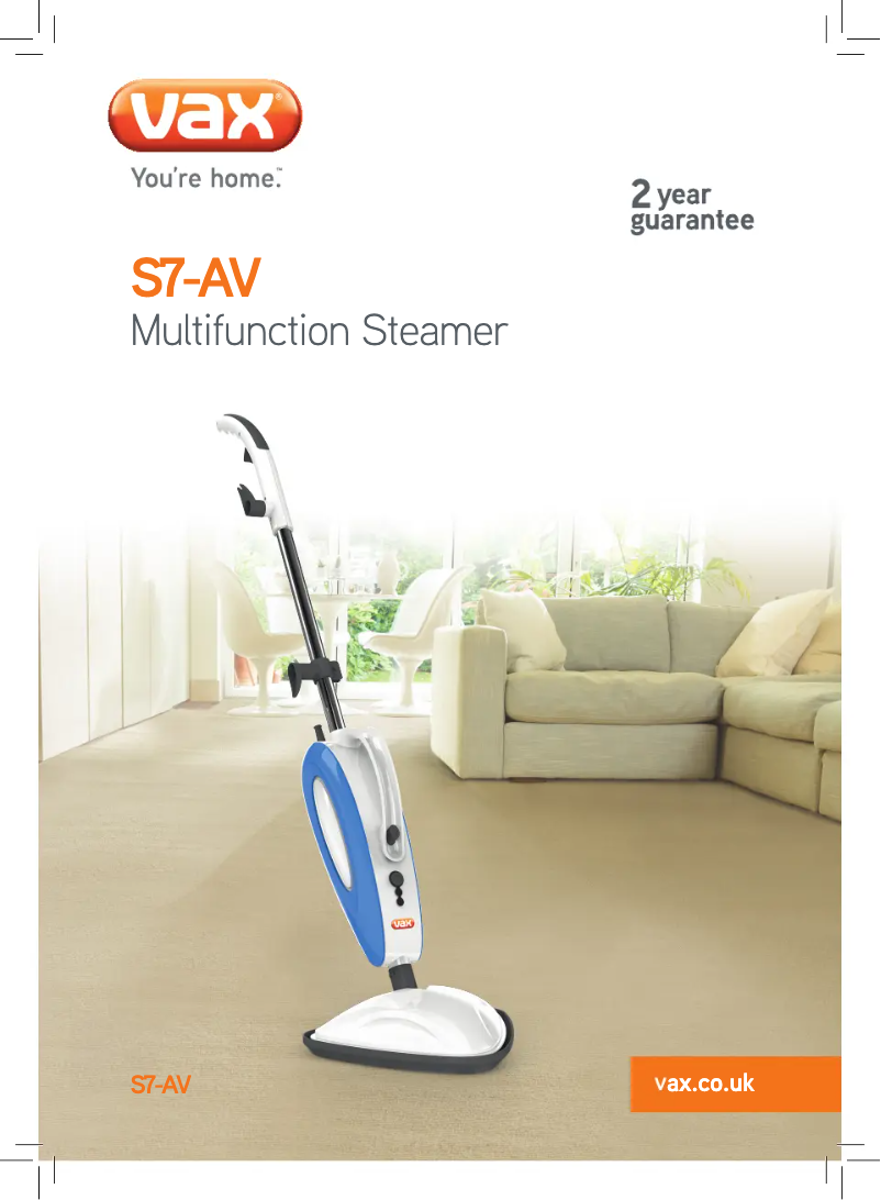 Página 1 del manual Manual de usuario Vax Total Home Pro S7-A plus