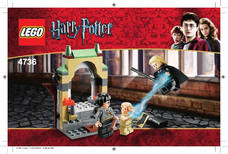Page n°1 - Manuel utilisateur Lego Harry Potter 4736