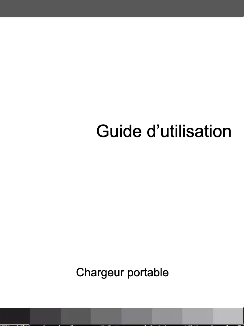 Image de la première page du manuel de l'appareil PBS-10005