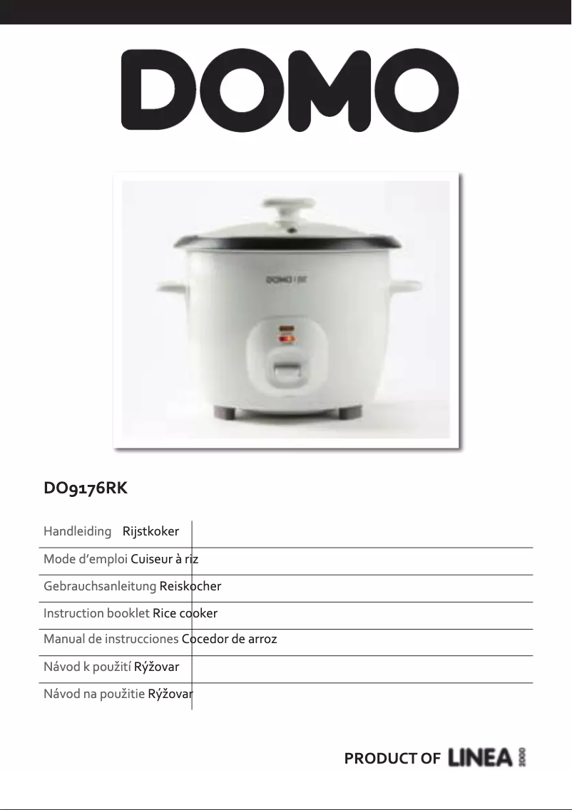 Page 1 de la notice Manuel utilisateur Domo DO9176RK