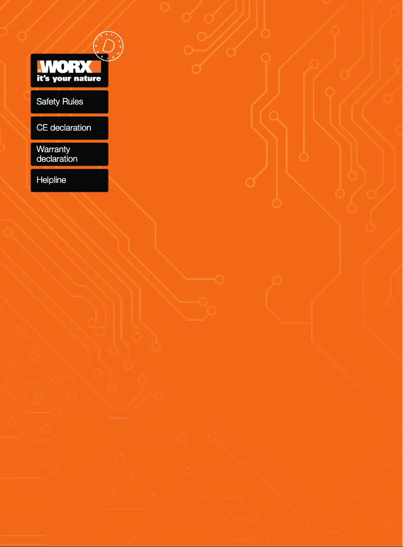 Página 1 del manual Manual de usuario Worx Landroid