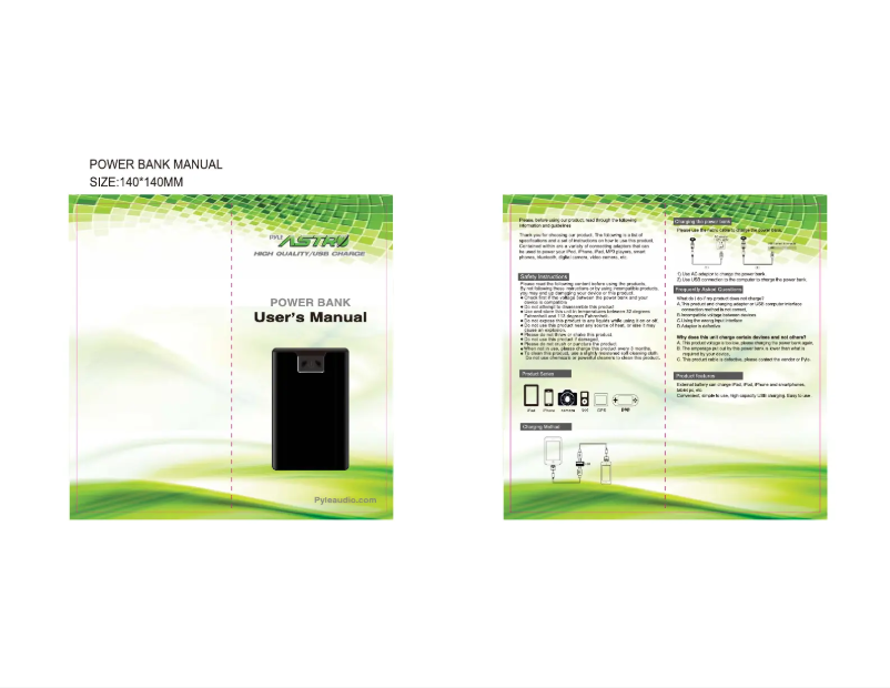 Image de la première page du manuel de l'appareil PBC6600BK