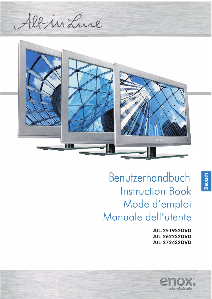 Image de la première page du manuel de l'appareil AIL-2724S2DVD