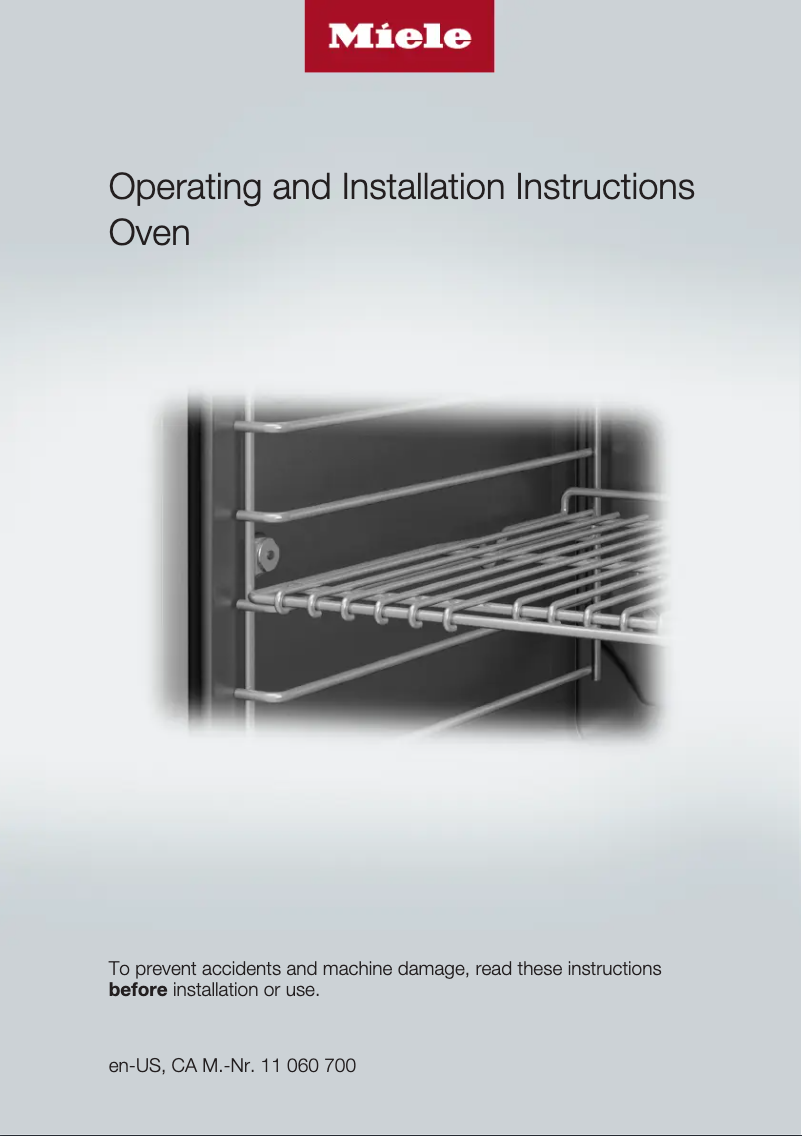 Page n°1 - Mode d'emploi Miele H 6880-2 BP