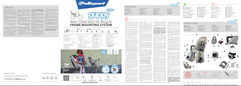 Image de la première page du manuel de l'appareil Guppy Maxi+