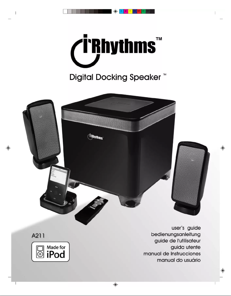 Image de la première page du manuel de l'appareil iRhythms A211