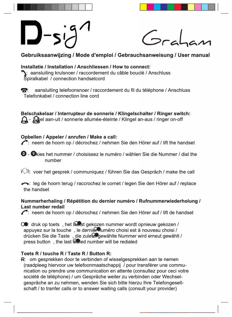 Página 1 del manual Manual de usuario Profoon Graham