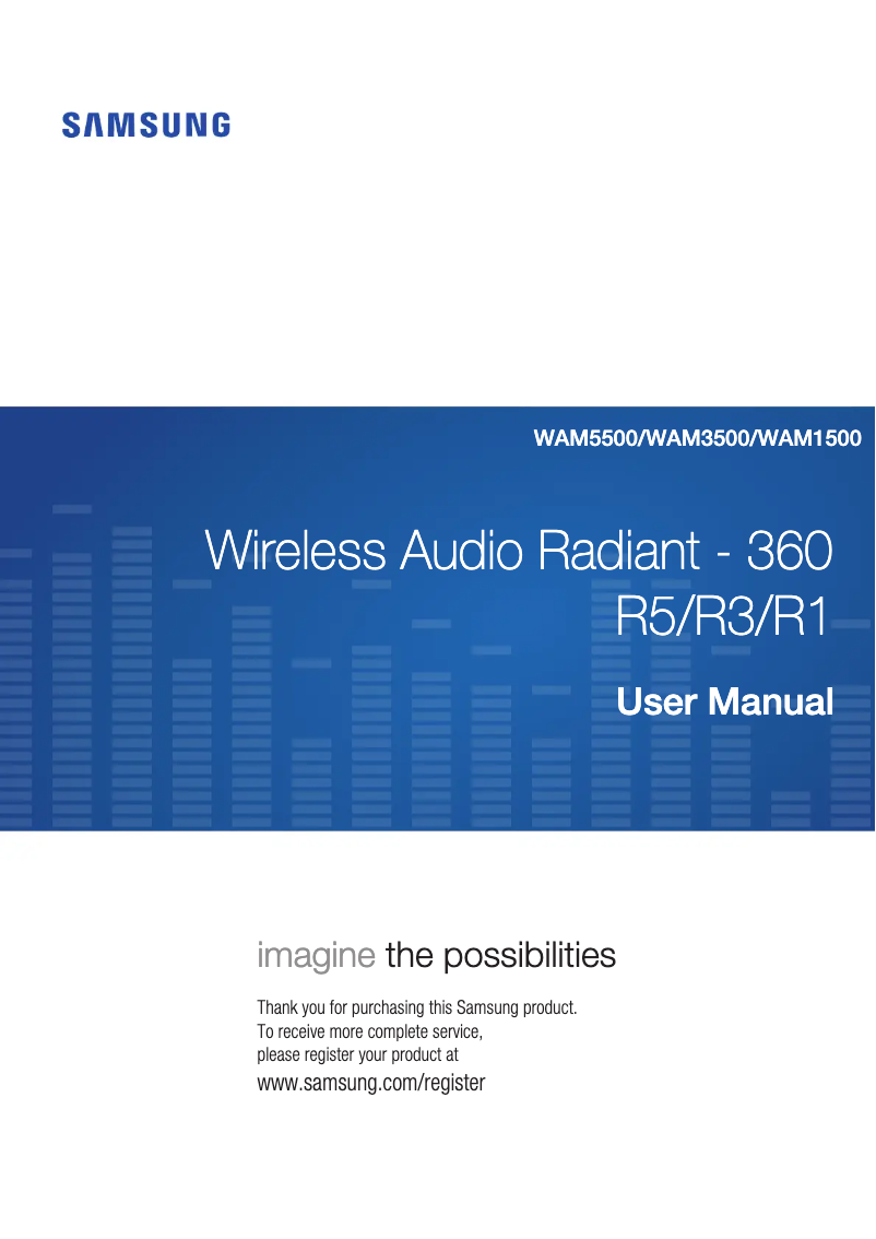 Page 1 de la notice Manuel utilisateur Samsung Radiant 360 R1