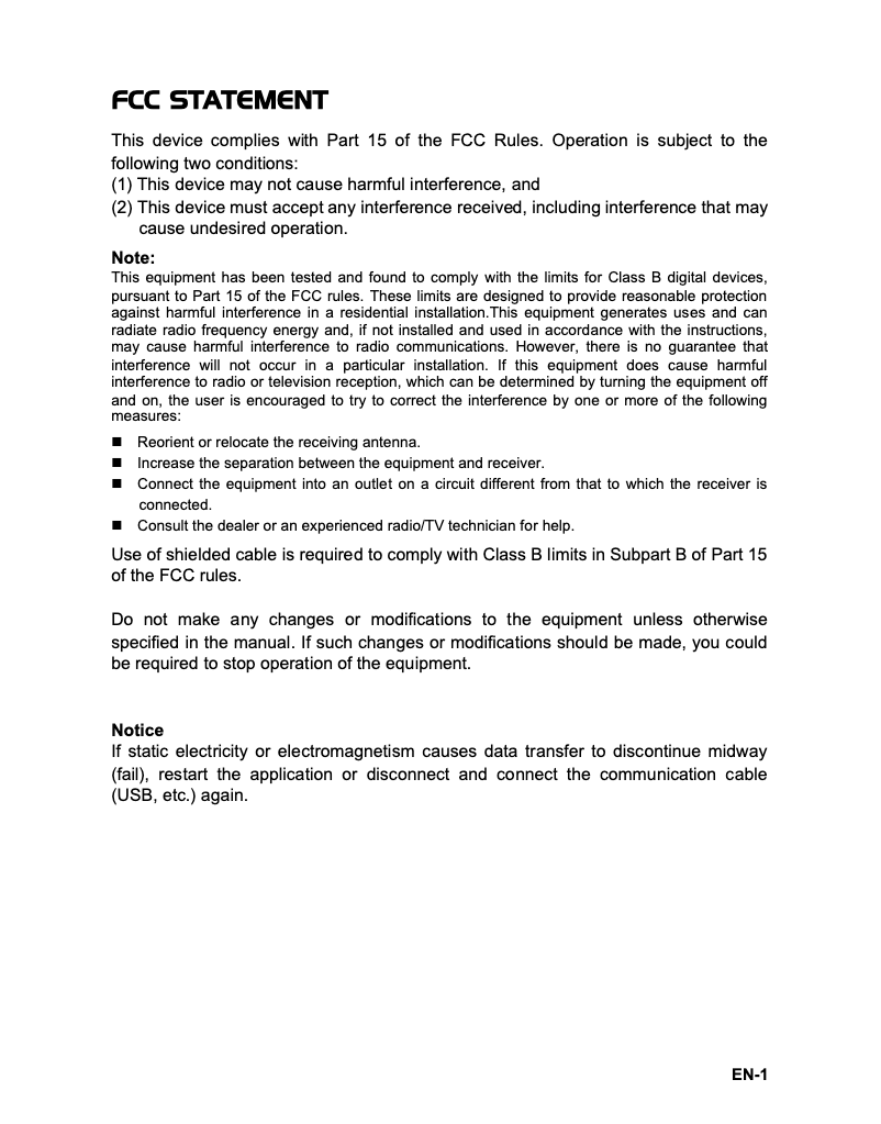 Page n°1 - Manuel utilisateur Rollei RCP-7324