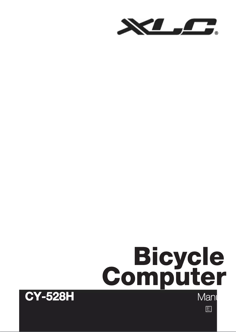 Page 1 de la notice Manuel utilisateur XLC CY-528H