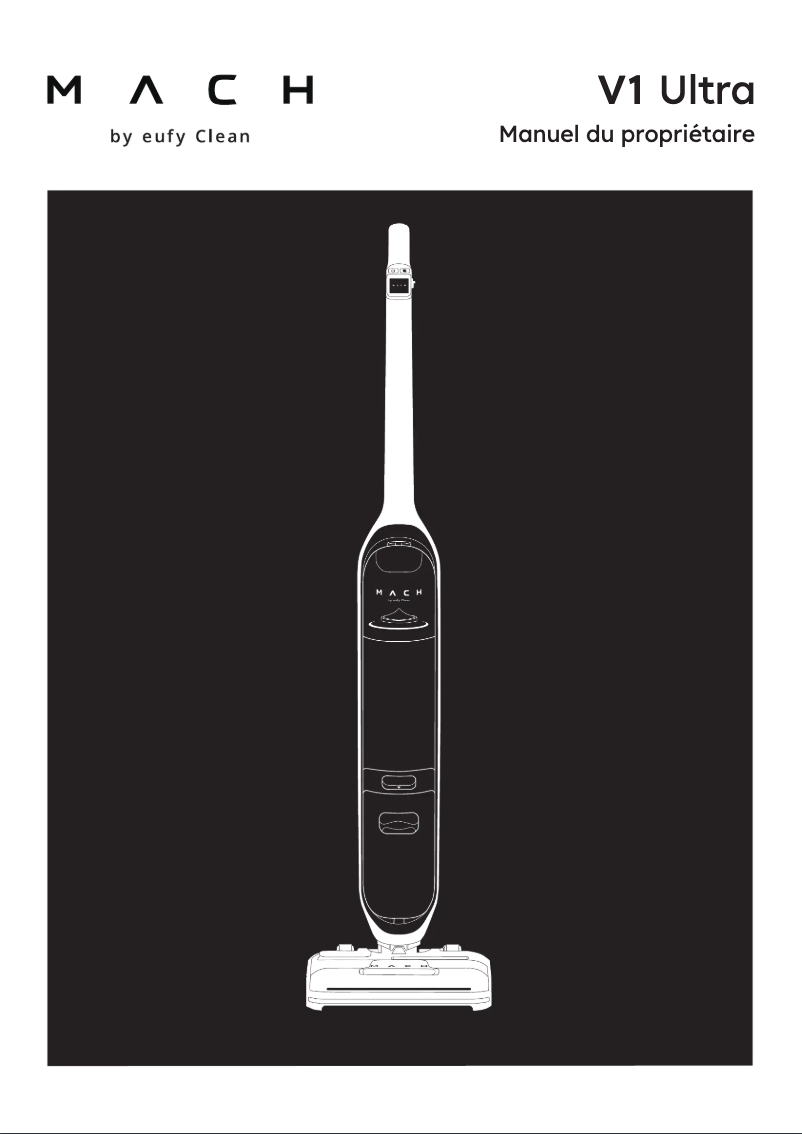 Image de la première page du manuel de l'appareil Mach V1 Ultra