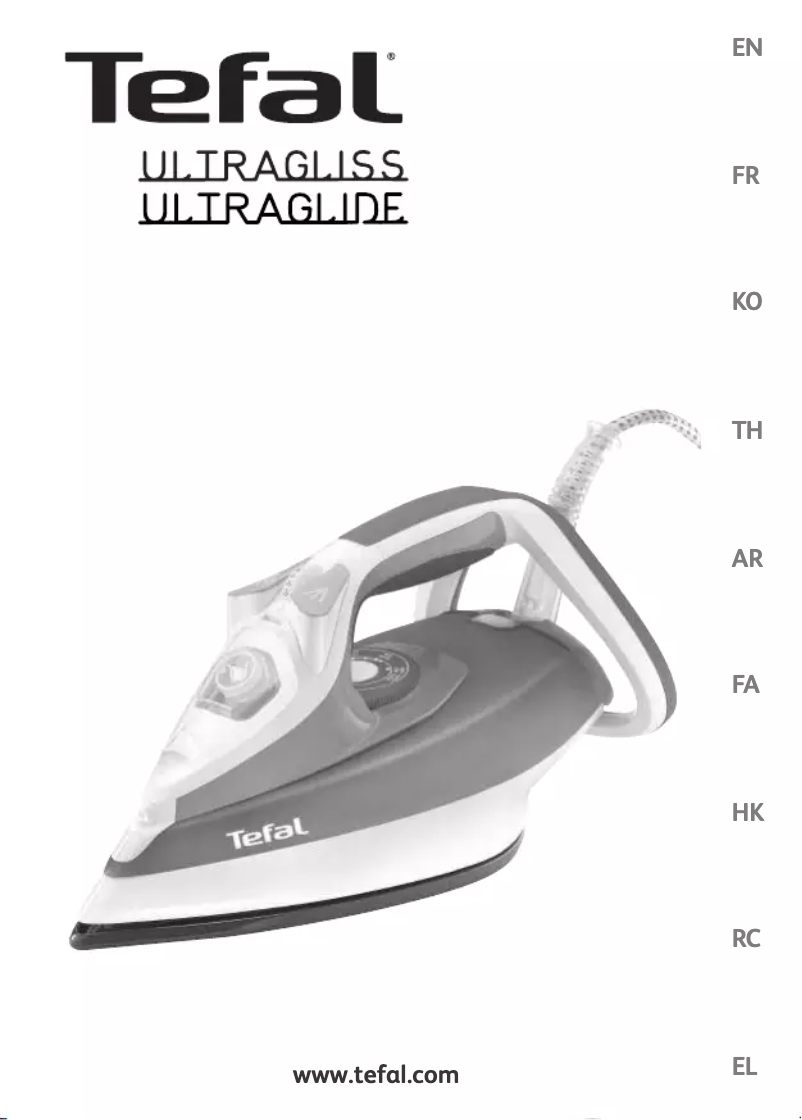 Page n°1 - Manuel utilisateur Tefal UltraGliss FV4880