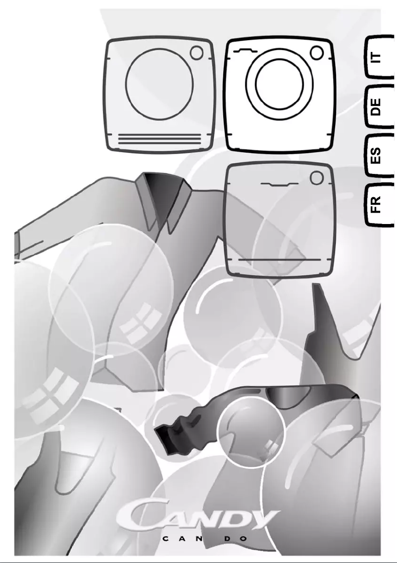 Page 1 de la notice Manuel utilisateur Candy CSW 485D/5-S