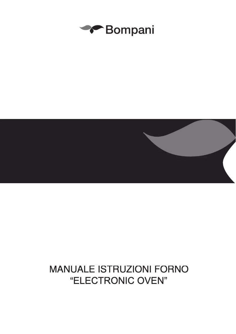 Page 1 de la notice Manuel utilisateur Bompani BO243EH/E