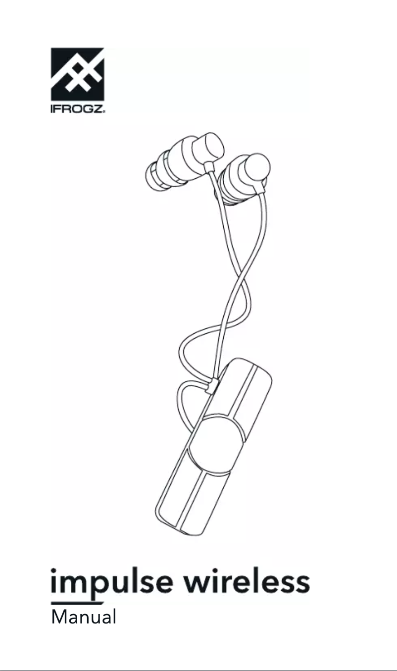 Page 1 de la notice Manuel utilisateur Zagg Impulse