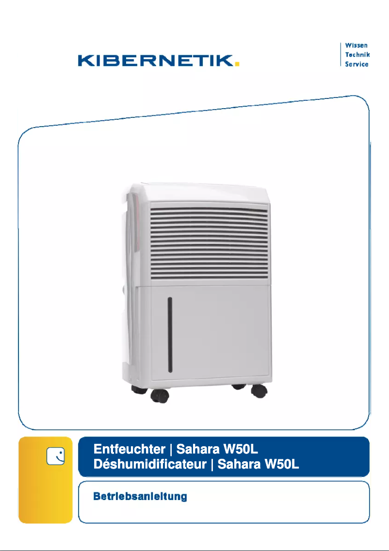 Page 1 de la notice Manuel utilisateur Kibernetik 008641EFWI-W50L