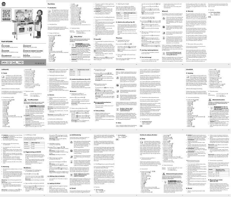 Imagen de la primera página del manual del dispositivo HG05082