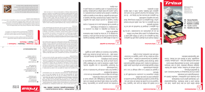 Image de la première page du manuel de l'appareil 7616