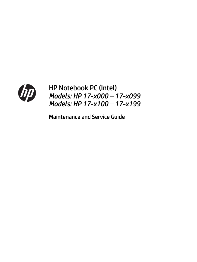 Imagen de la primera página del manual del dispositivo 17-x017ds