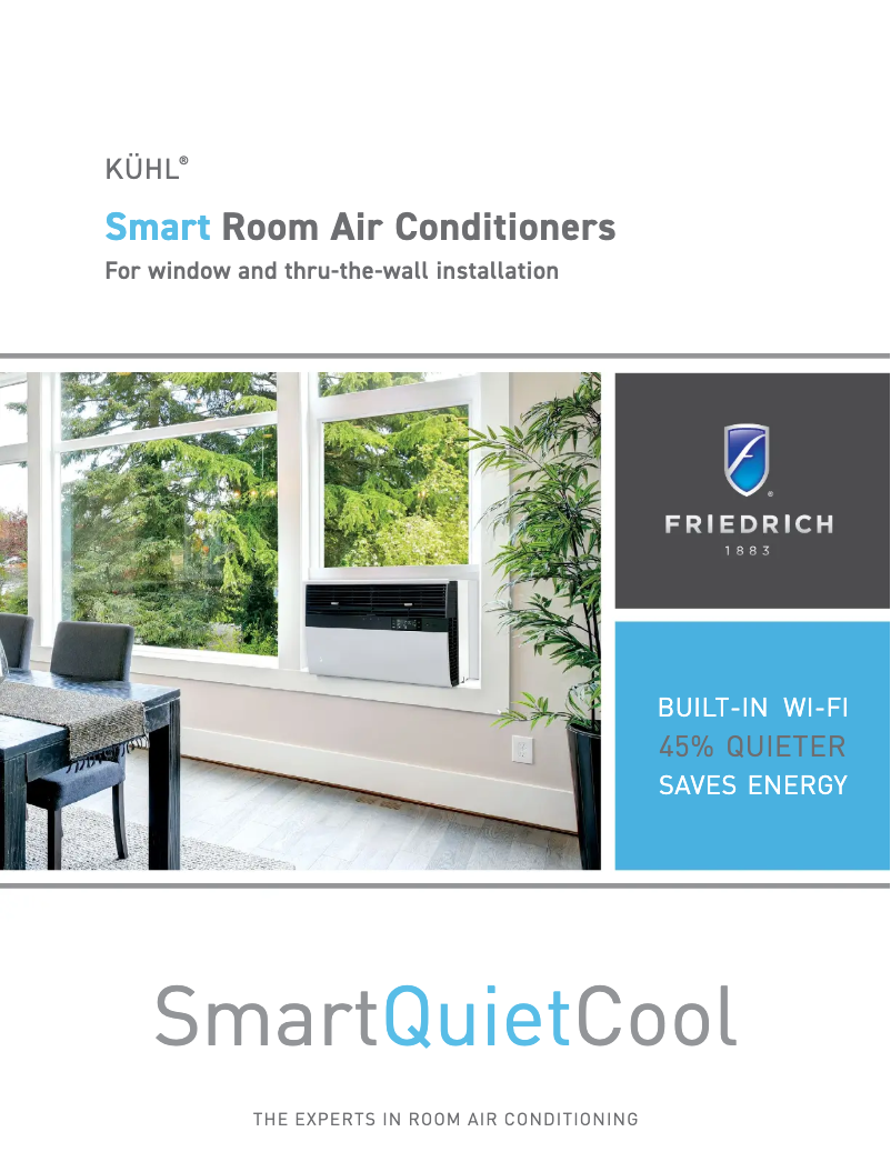 Page n°1 - Brochure Friedrich KCS10A10A