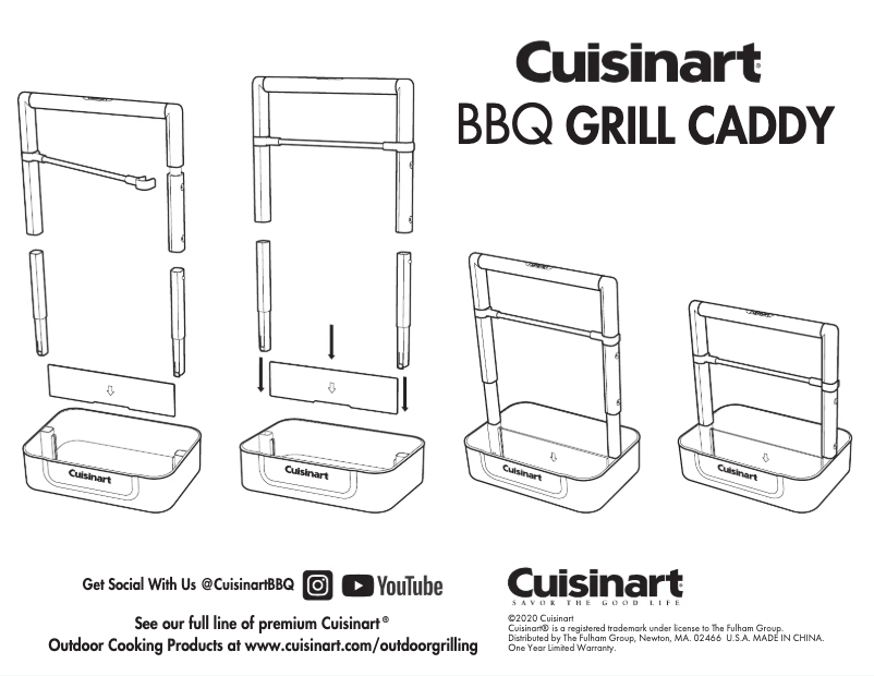 Page n°1 - Manuel utilisateur Cuisinart CGWM-098