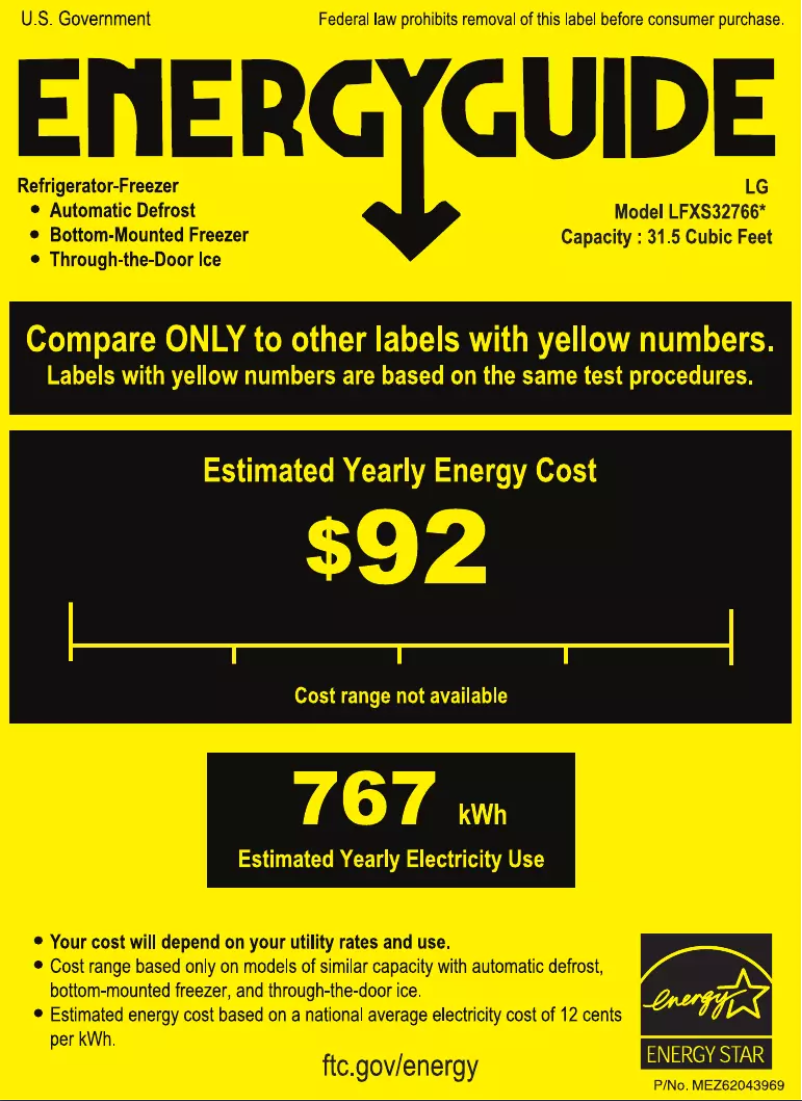 Image de la première page du manuel de l'appareil LFXS32766