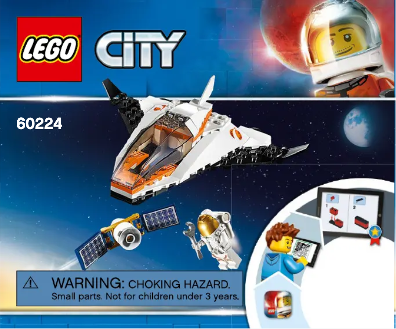 Page 1 de la notice Manuel utilisateur Lego City 60224
