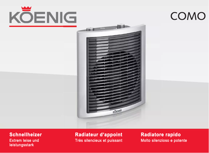 Página 1 del manual Manual de usuario Koenig B06148