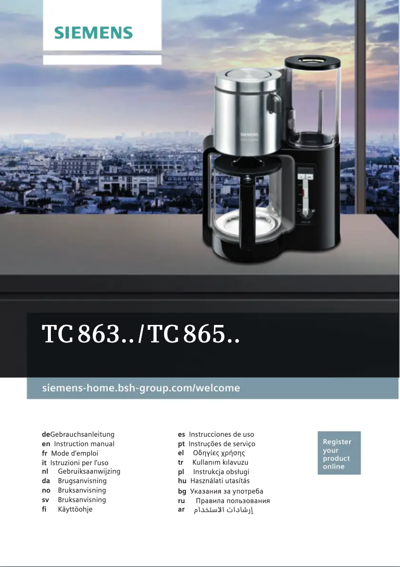 Imagen de la primera página del manual del dispositivo Sensor for Senses TC86504