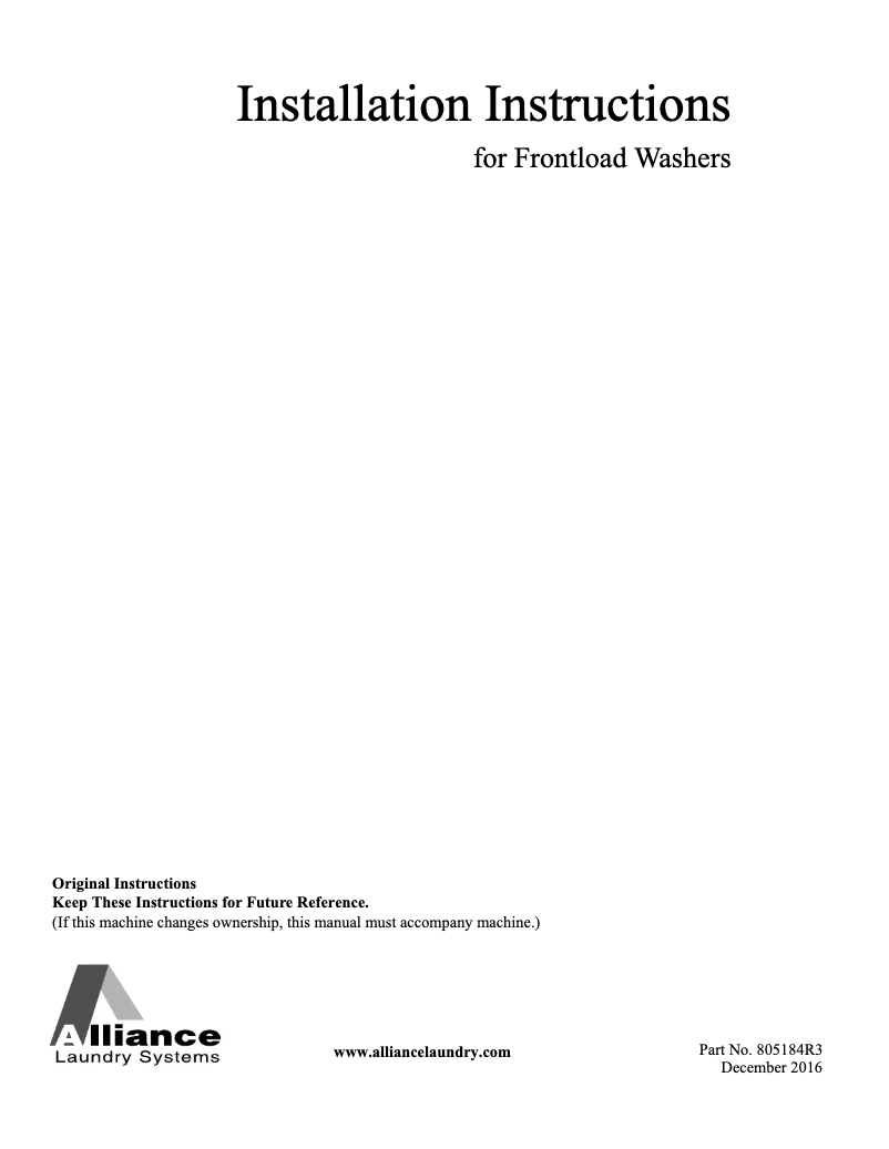 Image de la première page du manuel de l'appareil AFNE9BSS