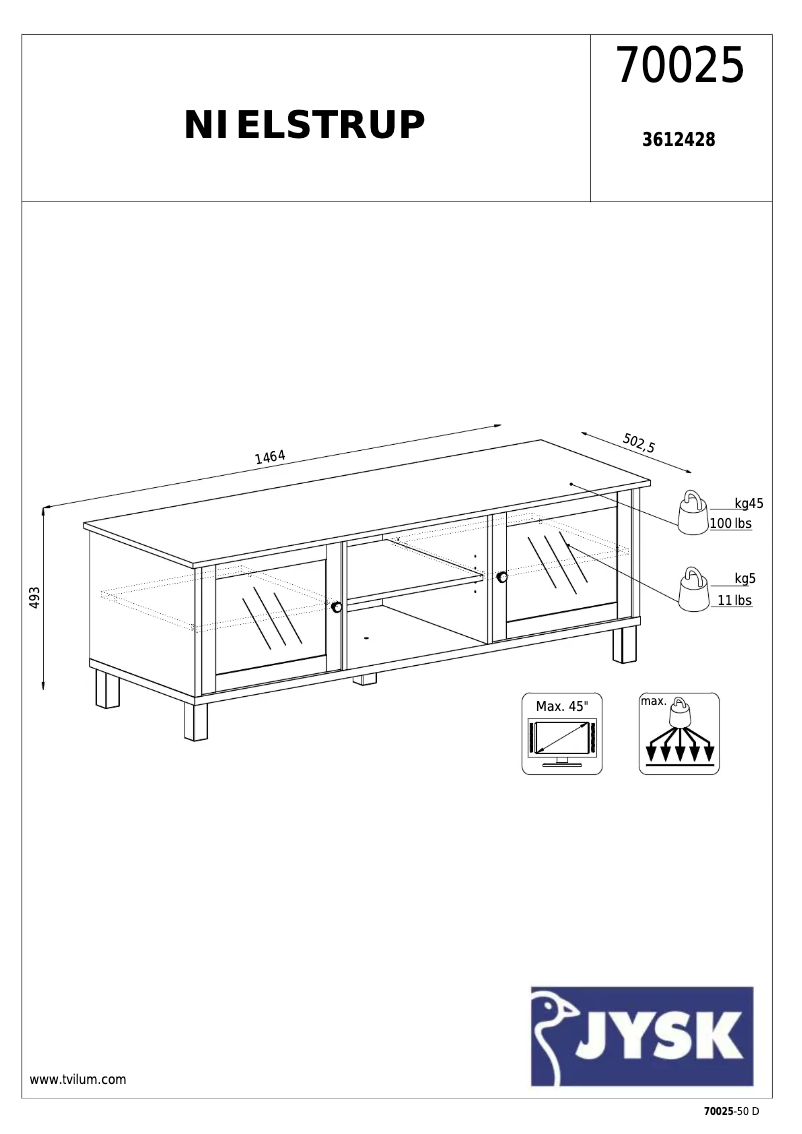 Image de la première page du manuel de l'appareil Nielstrup